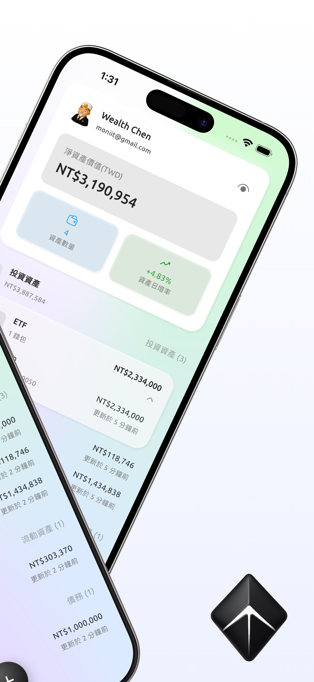 Moniit - 多元資產管理應用 — 2